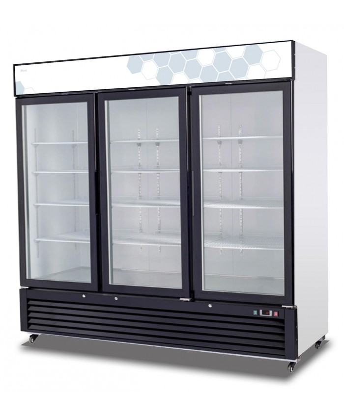 3 Glass Door Reach-in Cooler (Migali)